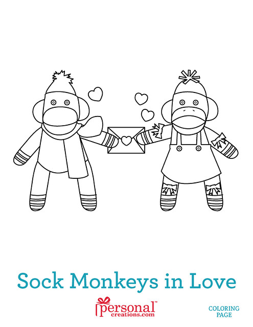 Sock Monkey Coloring Pages | Flickr