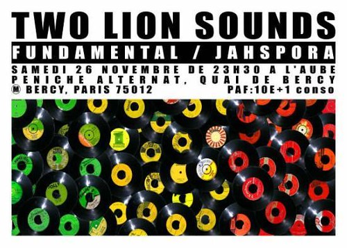 26-11-two-lion-soundss | collection de flyers de sound syste… | Flickr