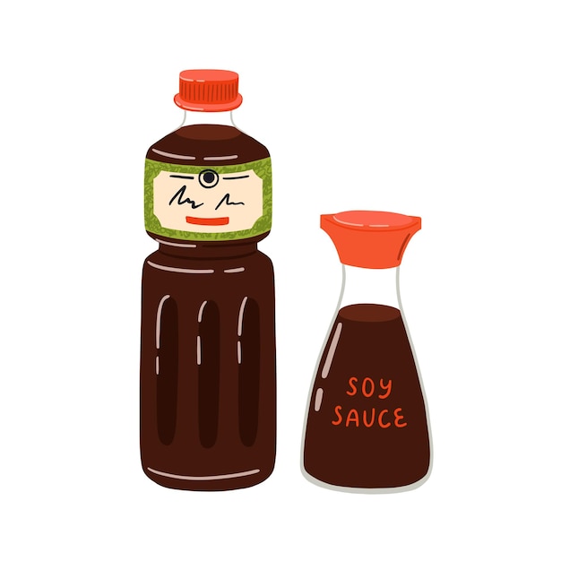 soy sauce clipart
