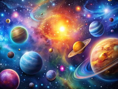 space galaxy cliparts