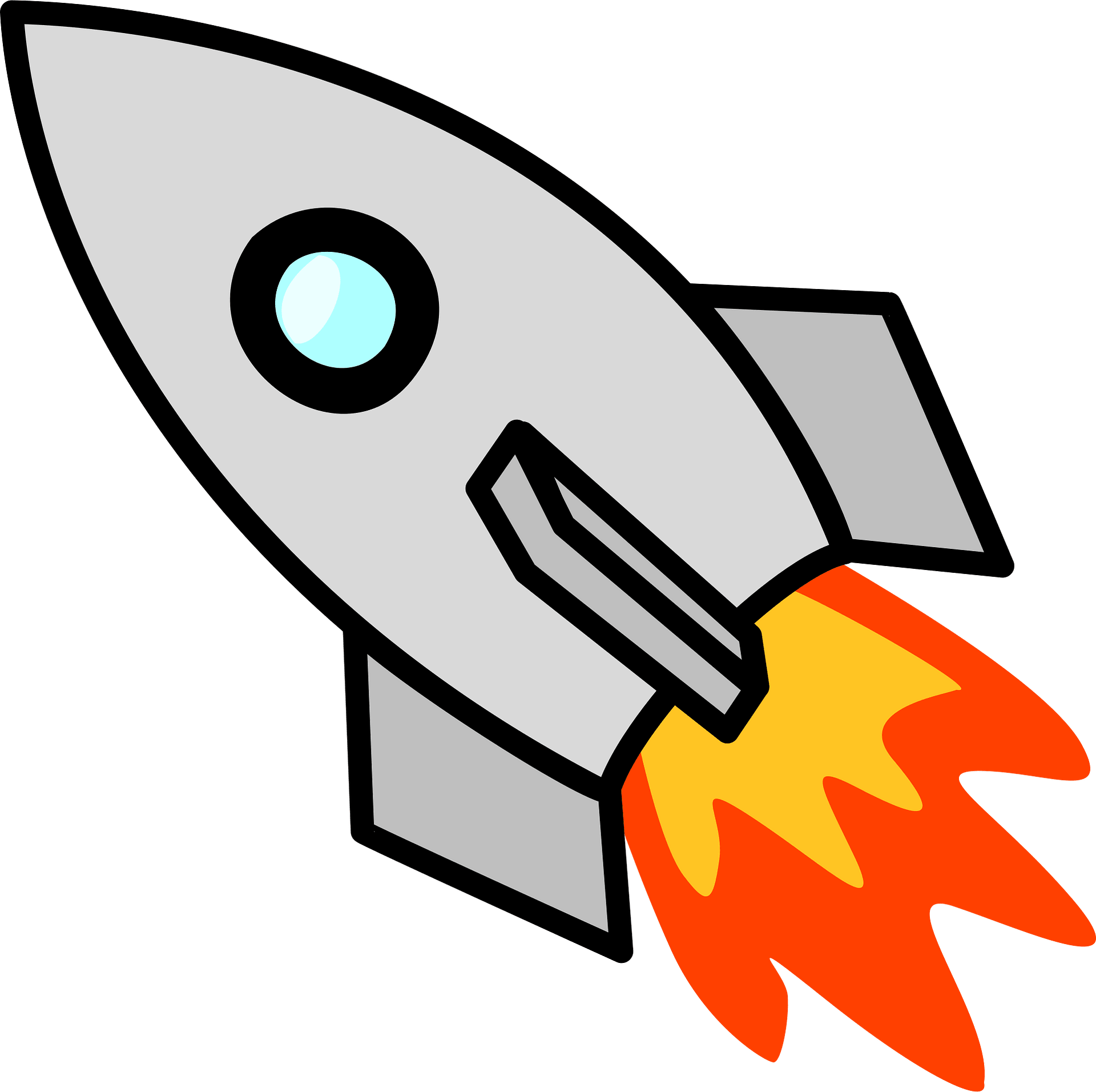 Spaceship - Free vector clipart images on clipart library.com