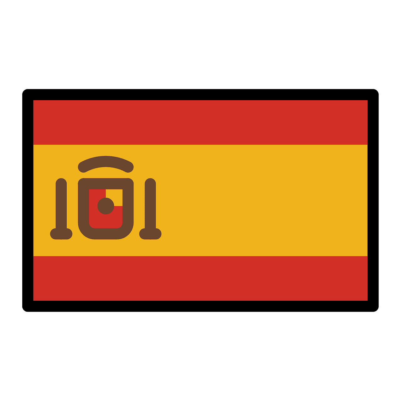 spain flag clipart