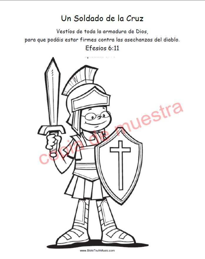 spanish gospel coloring page