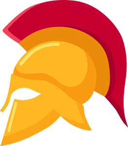 spartan helmet clipart