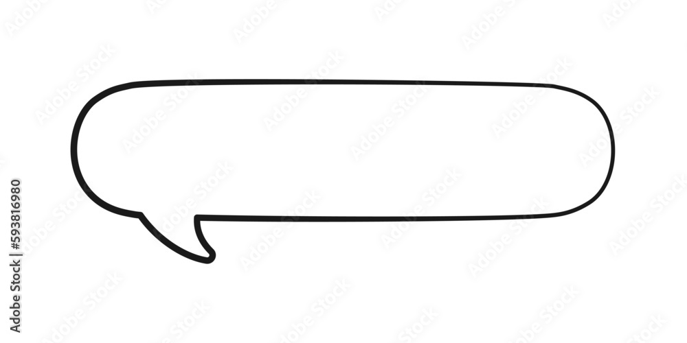 speech bubble text