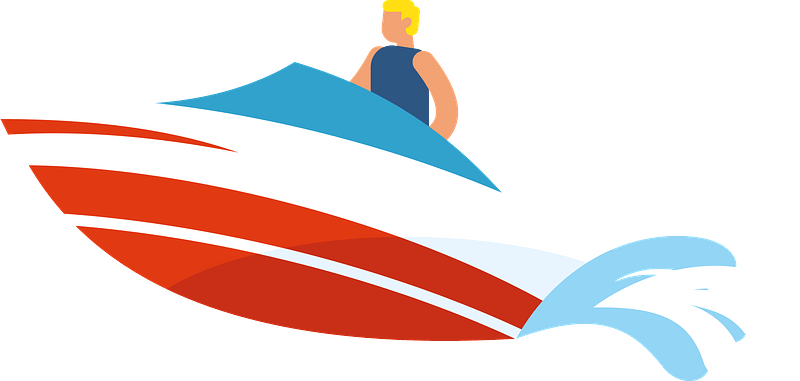 Speed boat - Free vector clipart images on clipart library.com