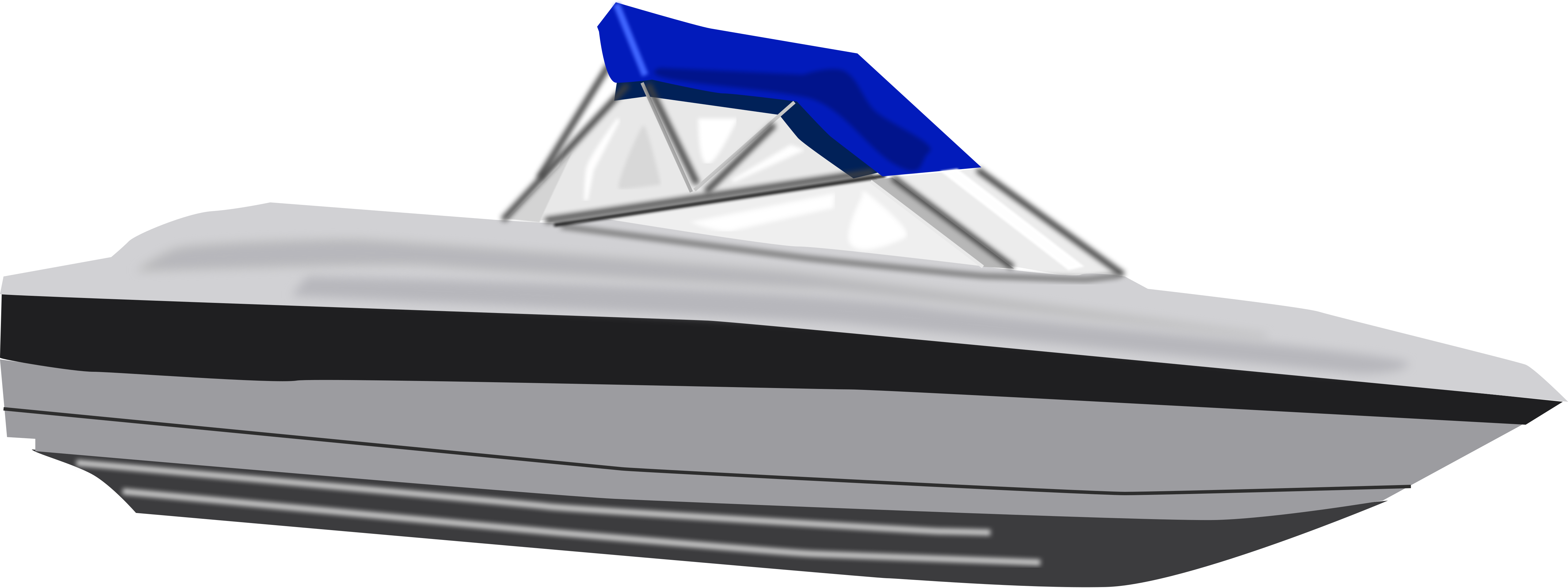 Speed Boat - Free vector clipart images on clipart library.com