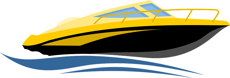 Speedboat - Free vector clipart images on clipart library.com
