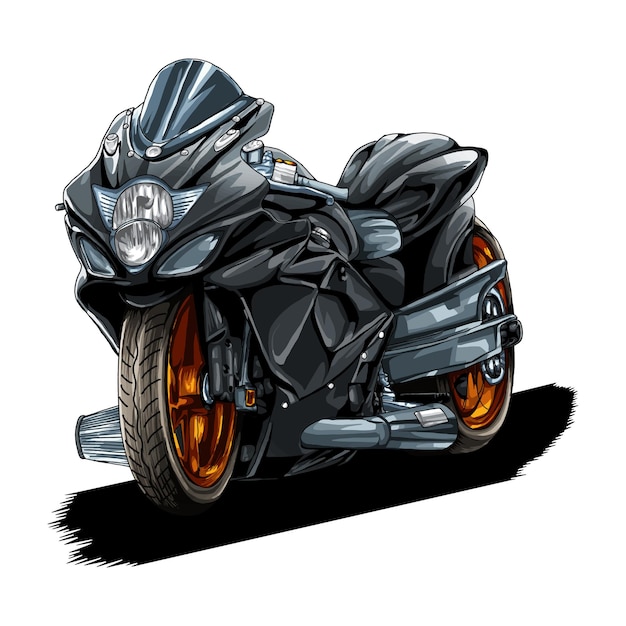 sport bike cliparts