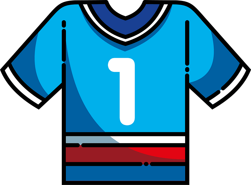 sport jersey cliparts