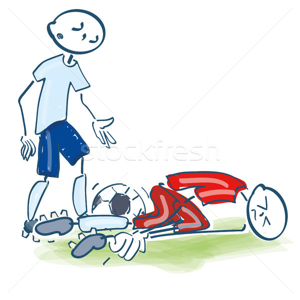 sports accidents cliparts