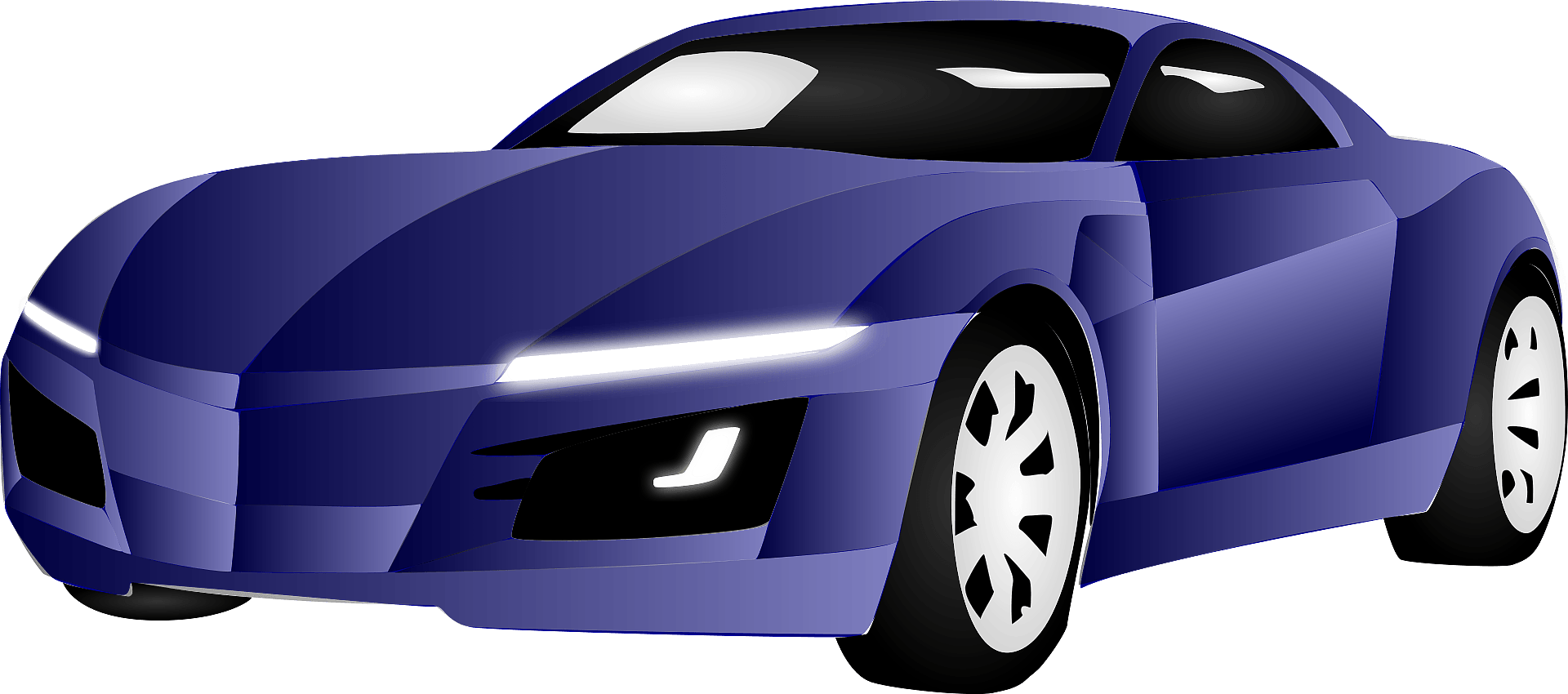 sports cars clipart