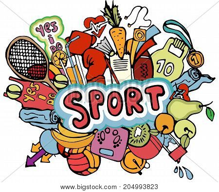sports cartoon pictures