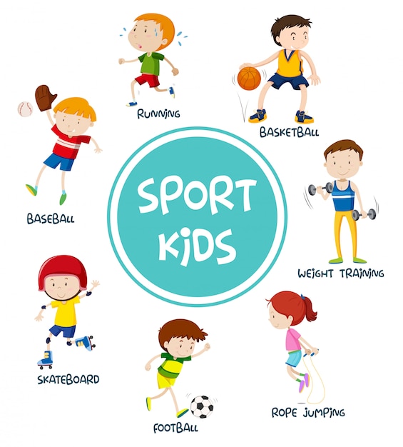 sports pictures for kids