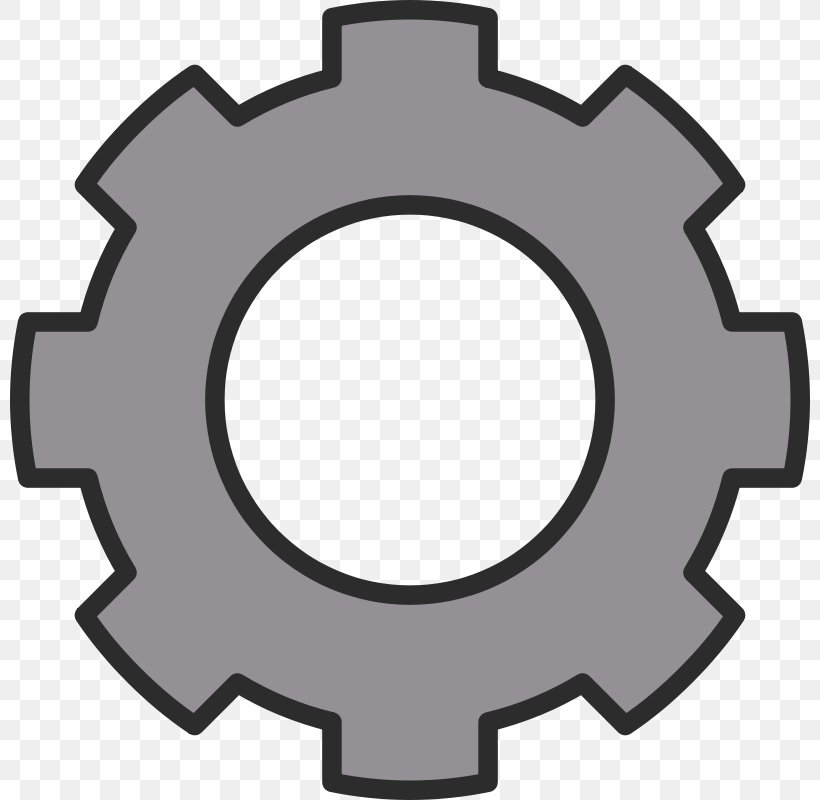 Gear Sprocket Mechanics Clip Art, PNG, 800x800px, Gear, Hardware ...