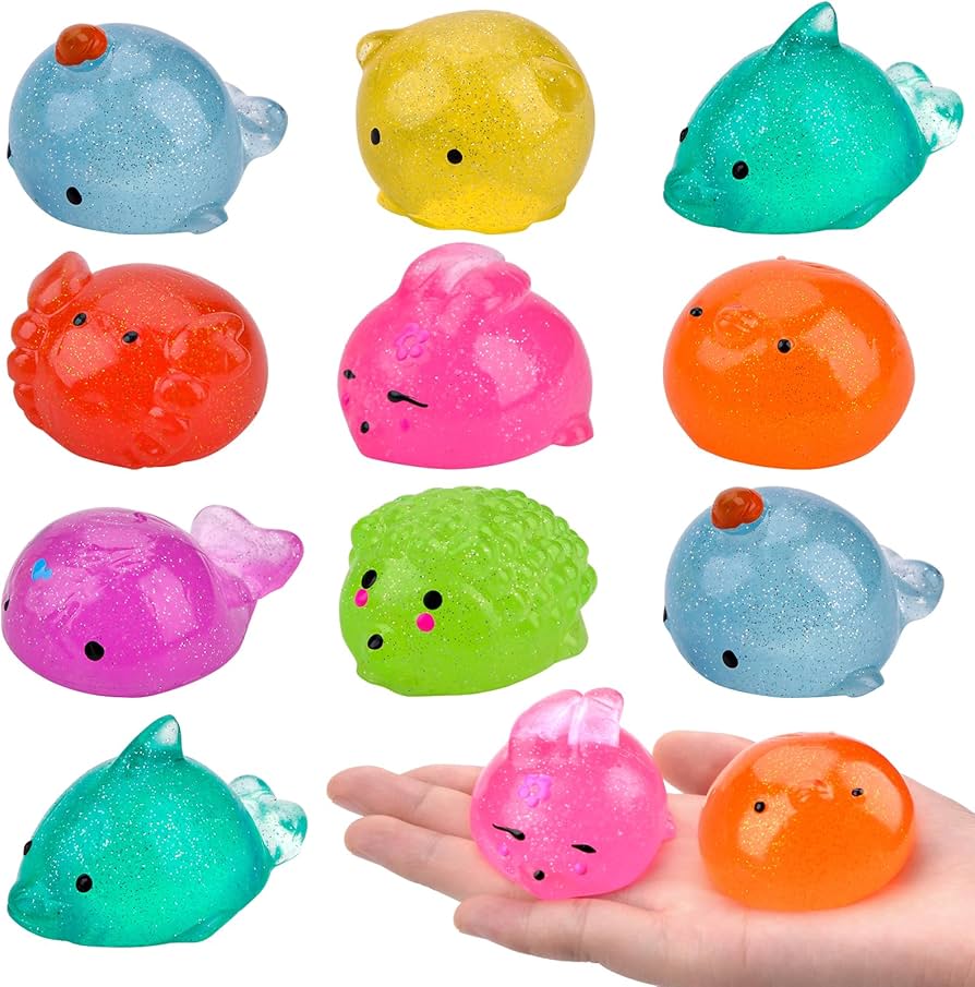 Kawaii Animal Squishies, Pack of 10 Jumbo Animals Squeeze Toy, Party Bags  Filler, Stress Relief Toy, Sensory Gifts for Adults Children (B):  Amazon.de: ...