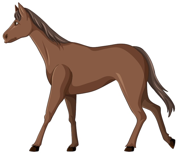 standing horse cliparts