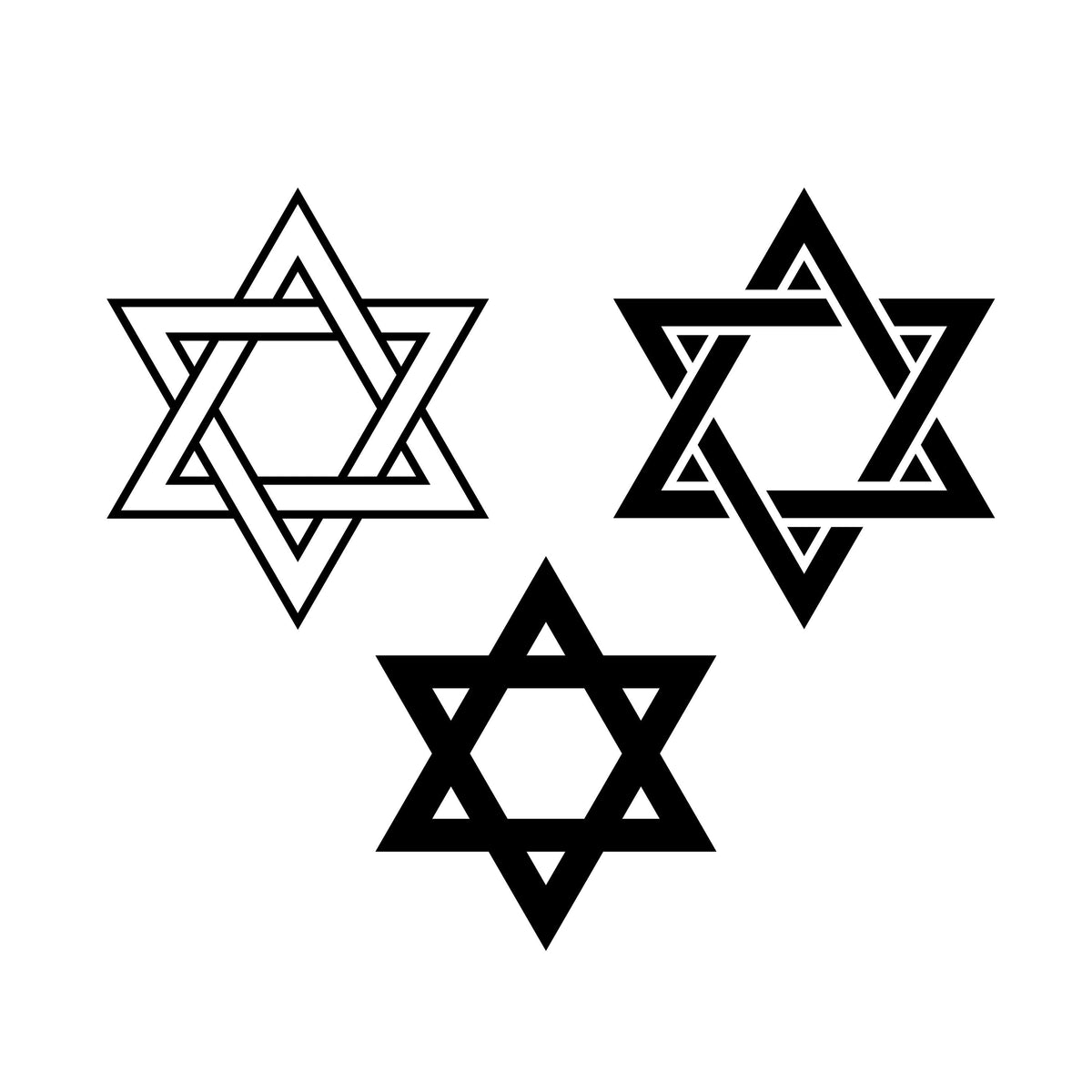 star of david clipart