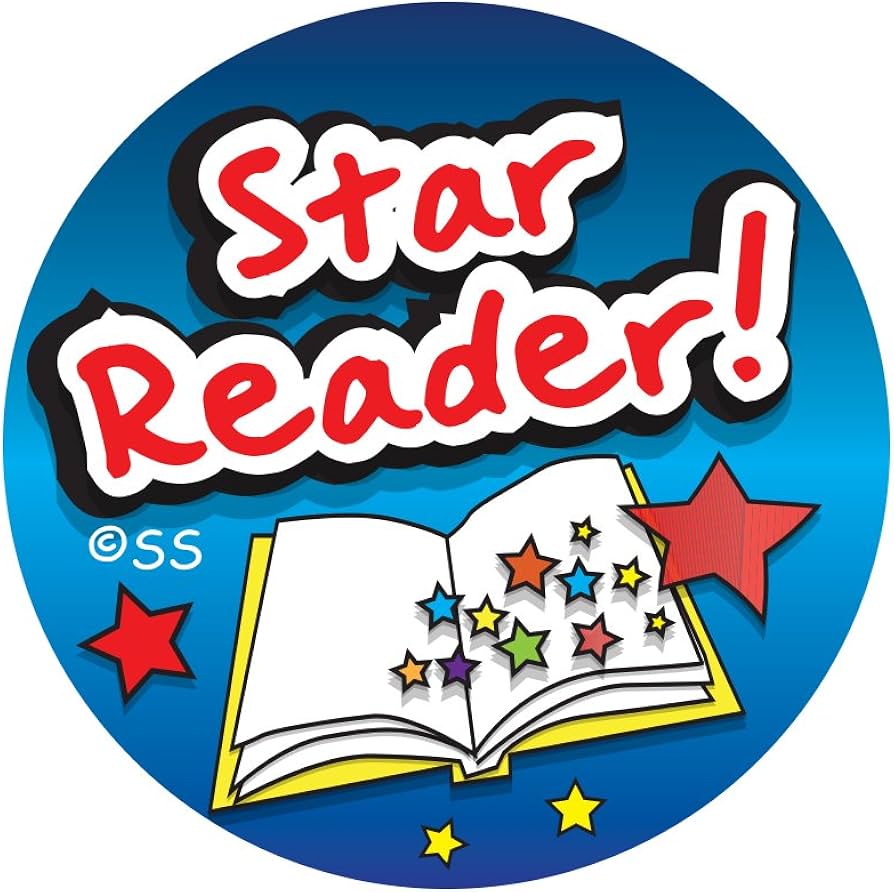 Sticker Solutions 28 mm Star Reader Stickers (Pack of 125) : Amazon.de: Toys