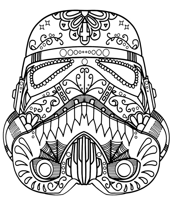star wars stormtrooper coloring pages printable
