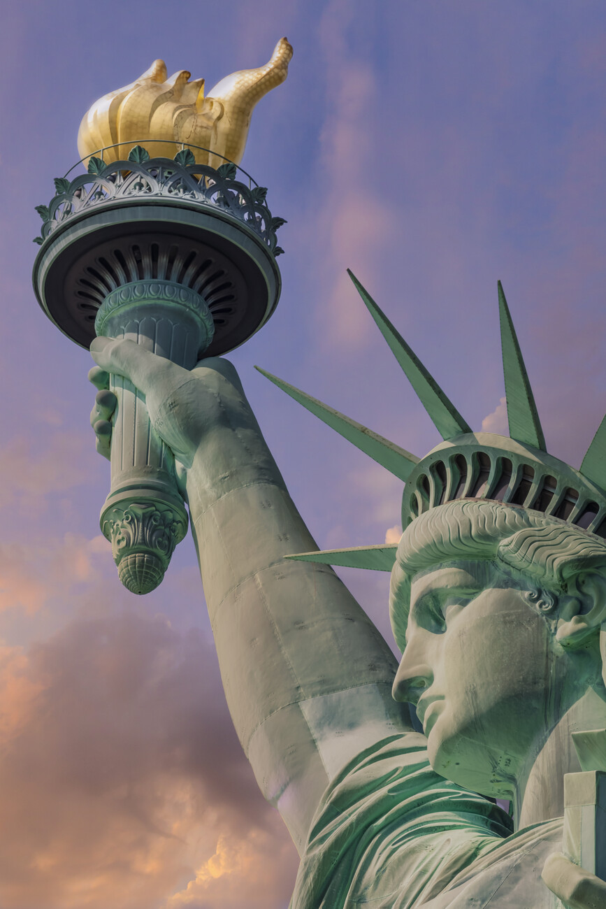 statue of liberty art