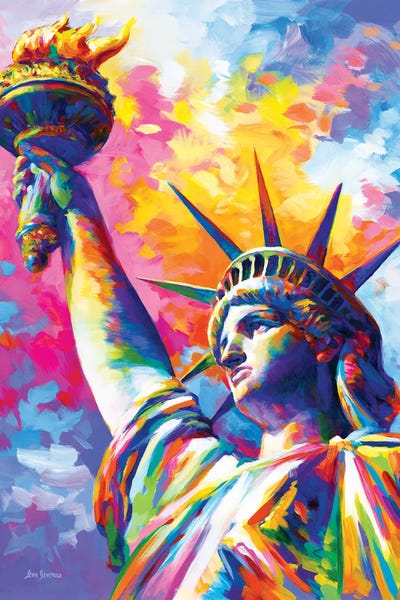 statue of liberty art
