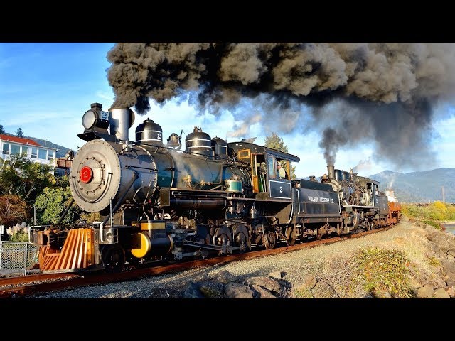 Steam Train Doubleheaders - YouTube
