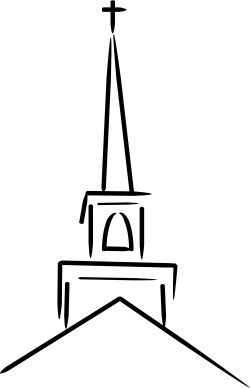 ShareFaith Media » Church Steeple Topped with Cross – ShareFaith Media