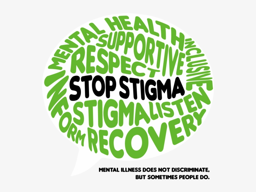 Stop Stigma - Mental Health Cure Stigma - Free Transparent PNG ...