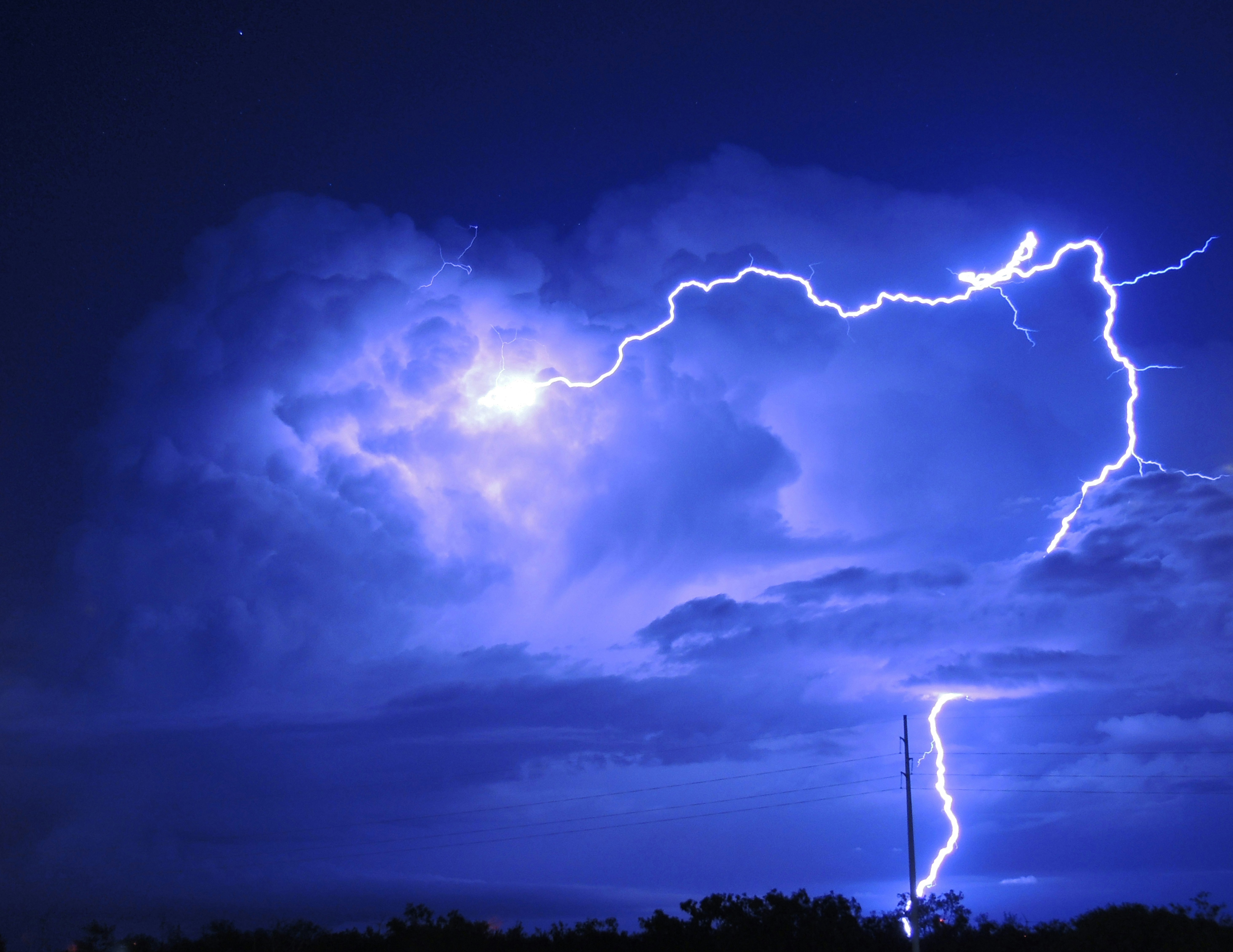 storm cliparts nigth