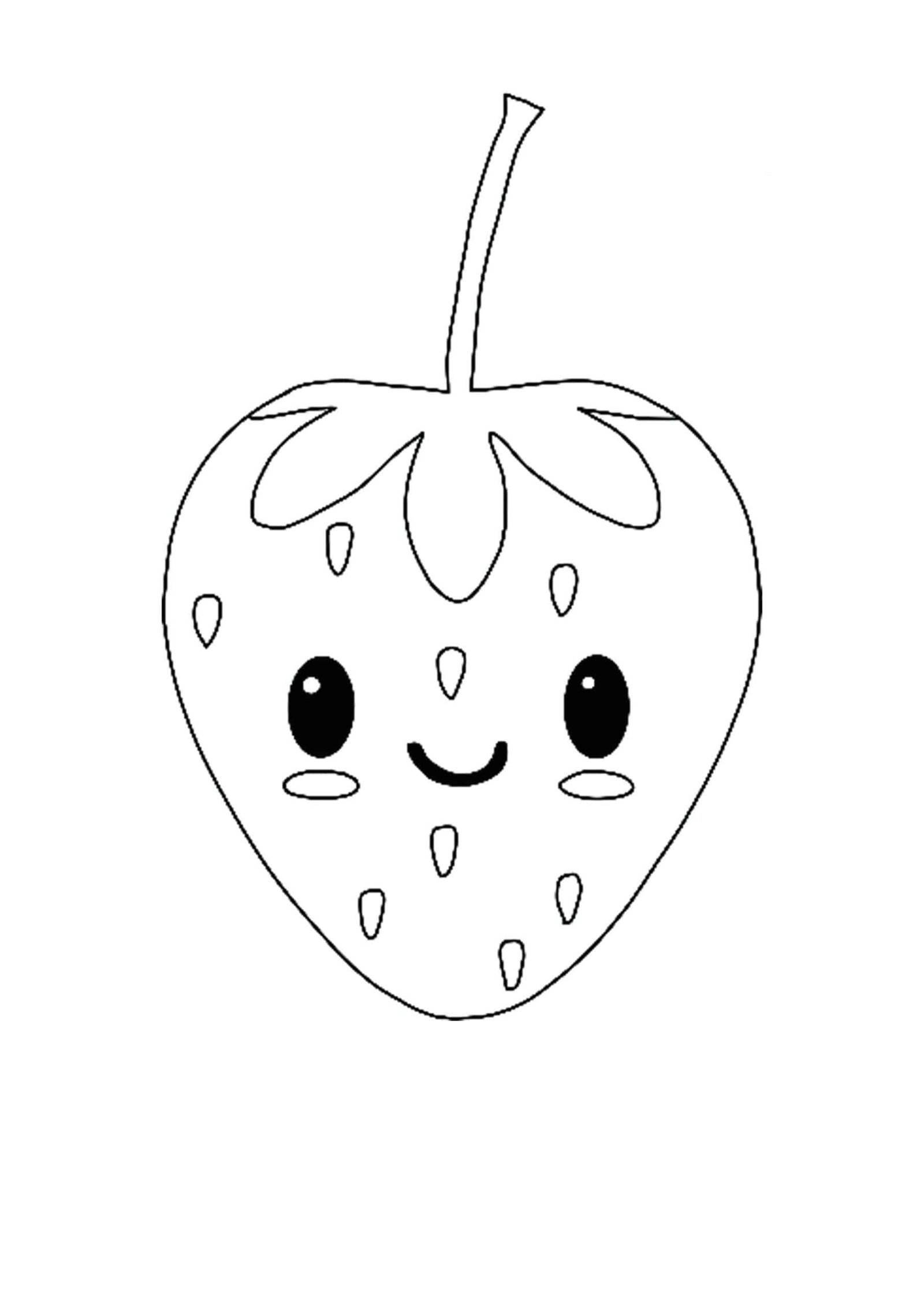 strawberry coloring