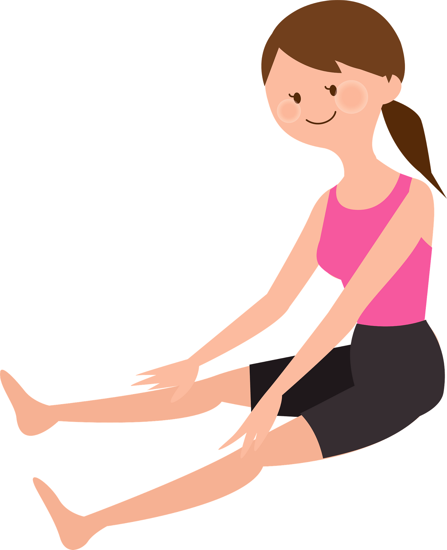 stretching cliparts