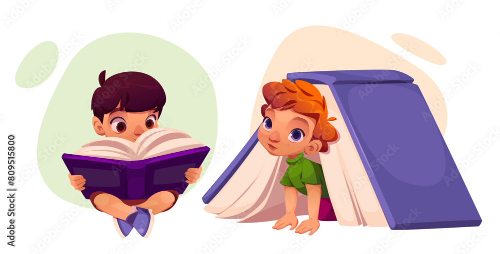 student reading clipart
