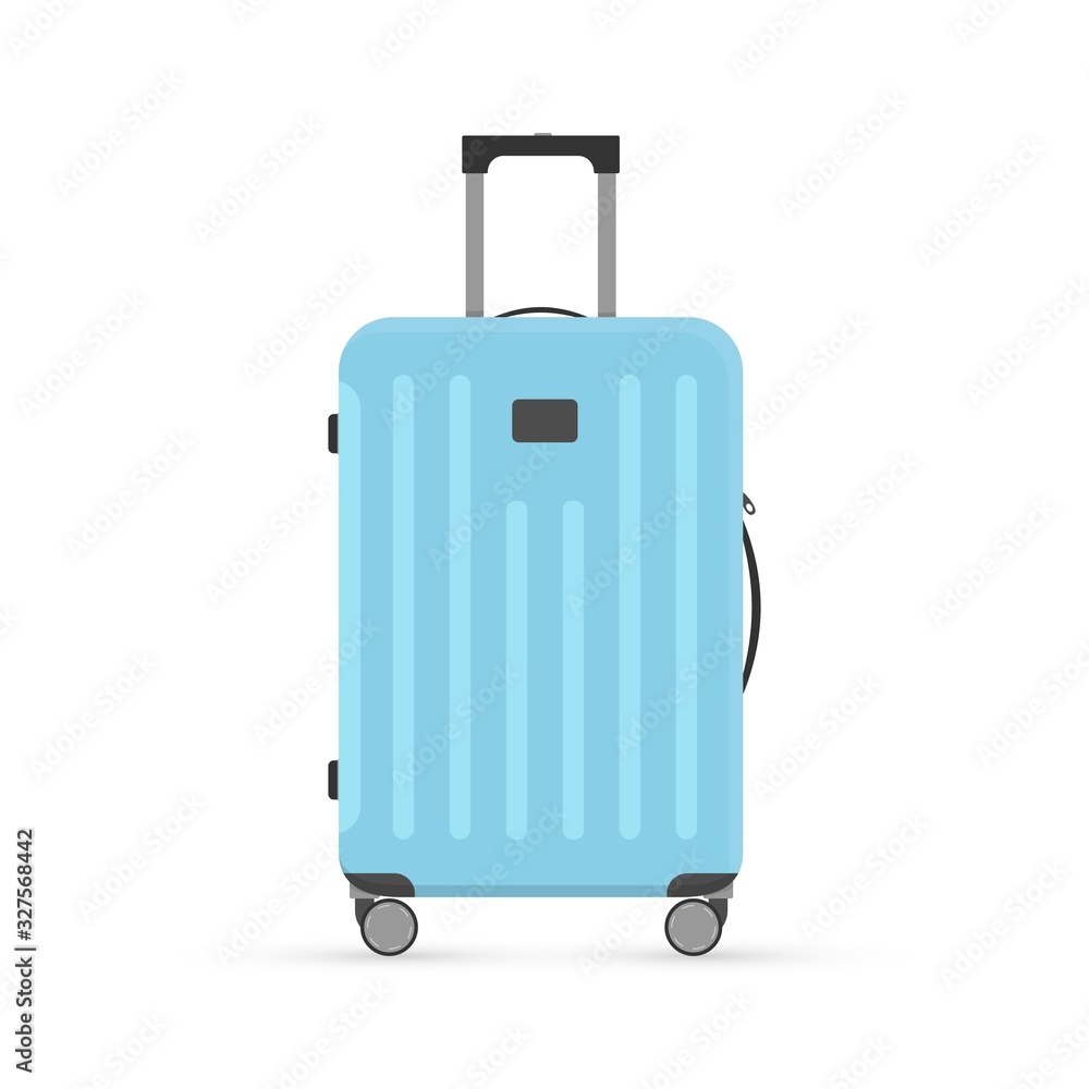 Stock-Vektorgrafik „Vector cartoon flat illustration of light blue ...