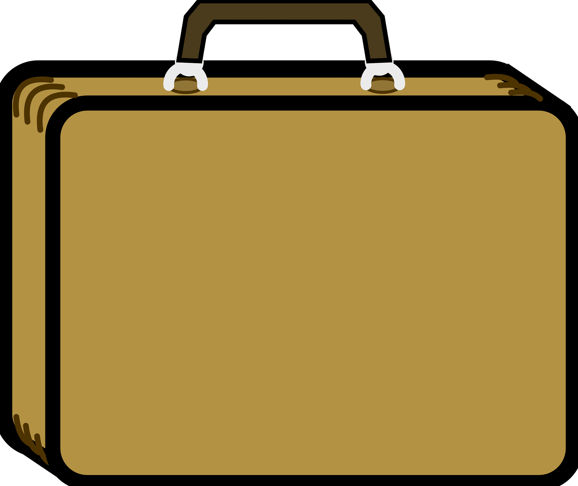 Suitcase - Free vector clipart images on clipart library.com