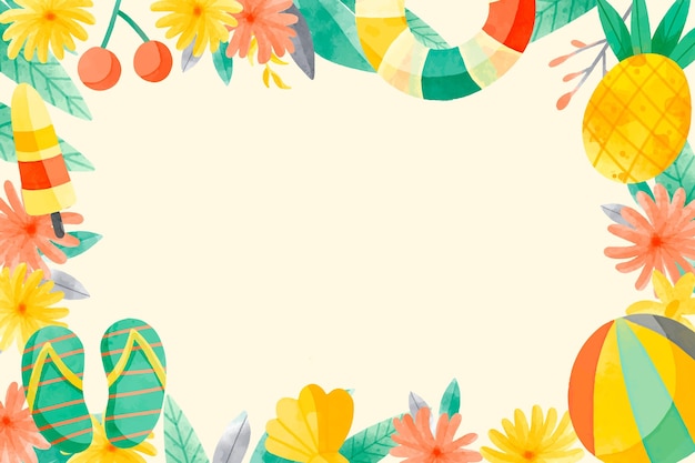 summer backgrounds cliparts