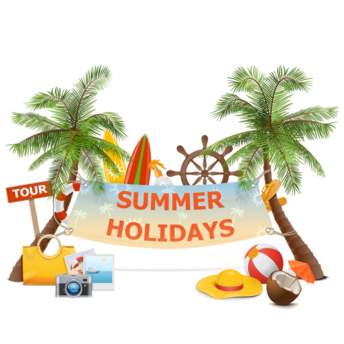 summer holidays clipart