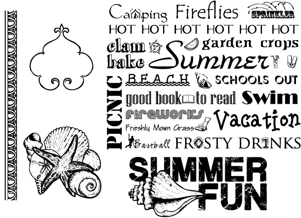 summertime graphics