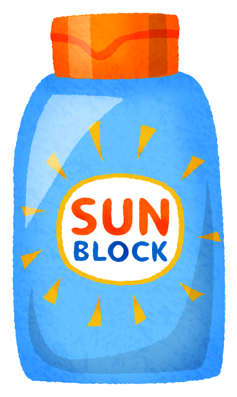 Sunscreen / Sunblock 02 | Free Clipart Illustrations | Japaclip