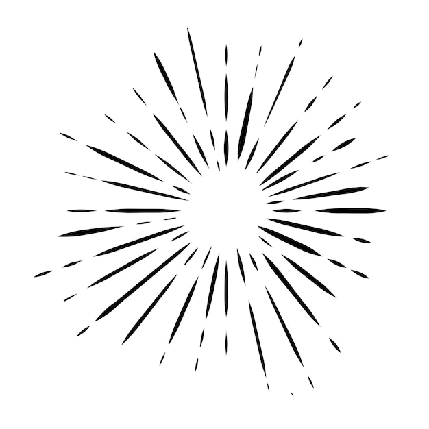 sunburst clipart