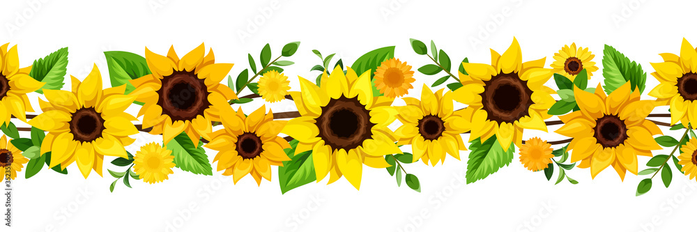 Sunflower Border Cliparts 5601282 Clipart Library Sunflower Border Cliparts 5601282 Clipart Library