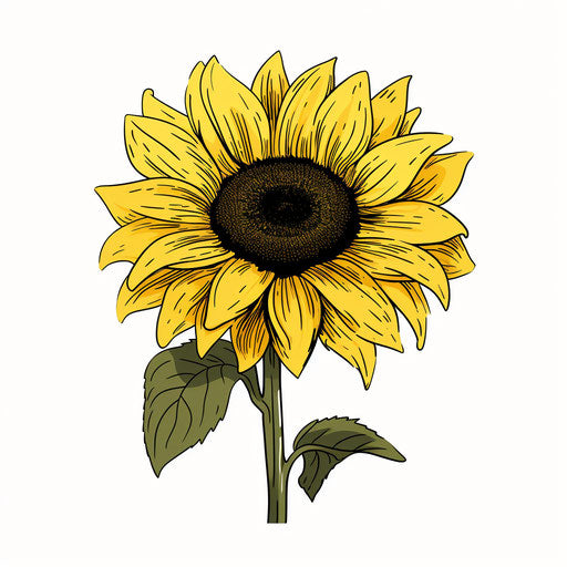 sunflowers cliparts