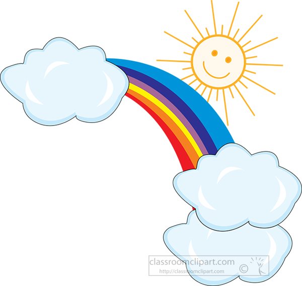 sunshine cloud cliparts