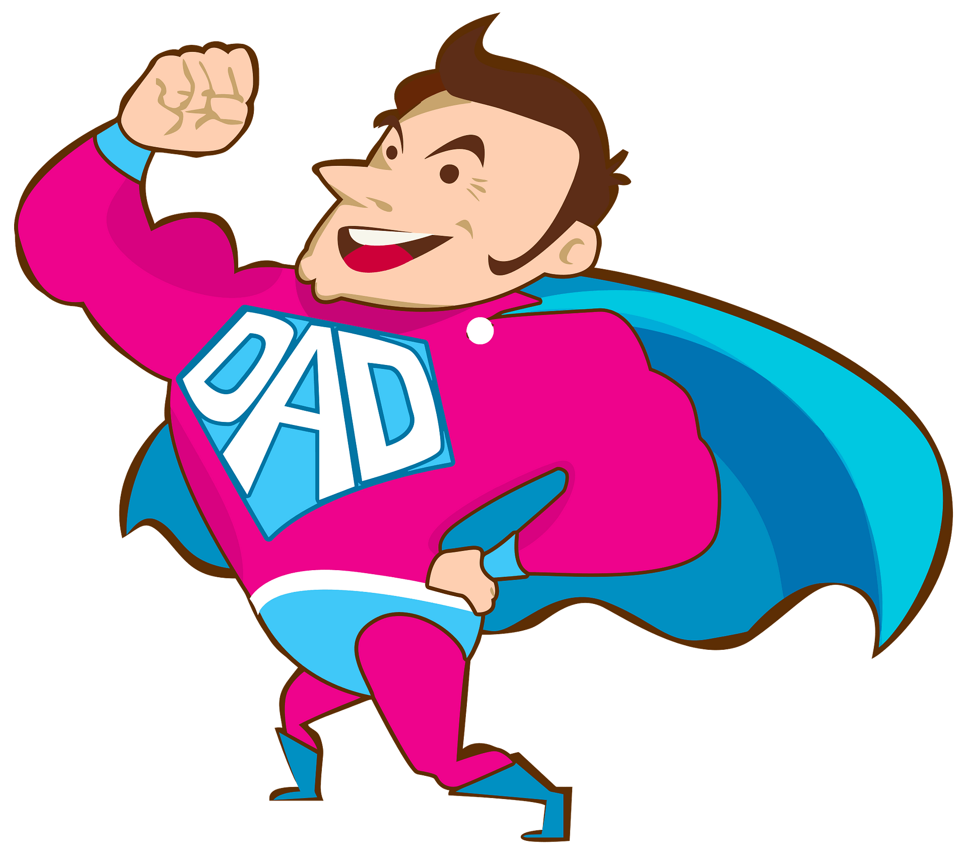super dad cliparts