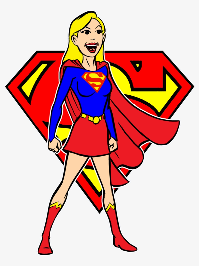 supergirl superwoman cliparts