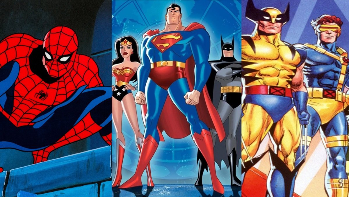 superhero cartoons