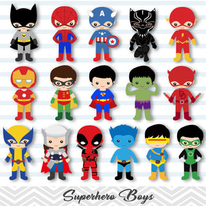 superhero clipart