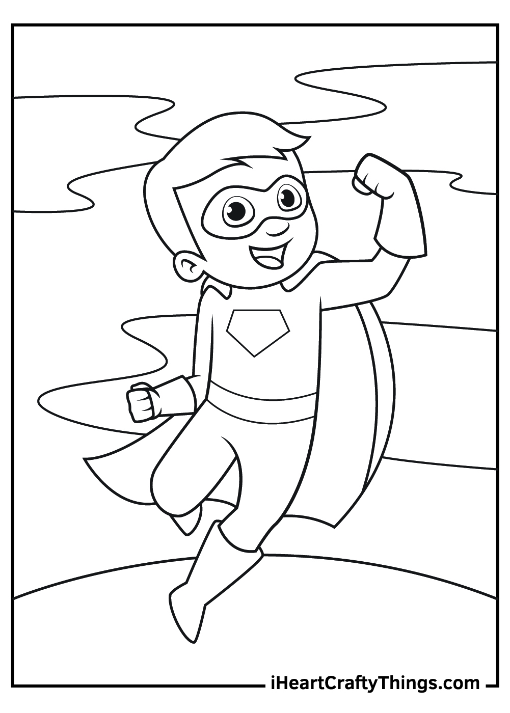 Superhero Coloring Pages (100% Free Printables)