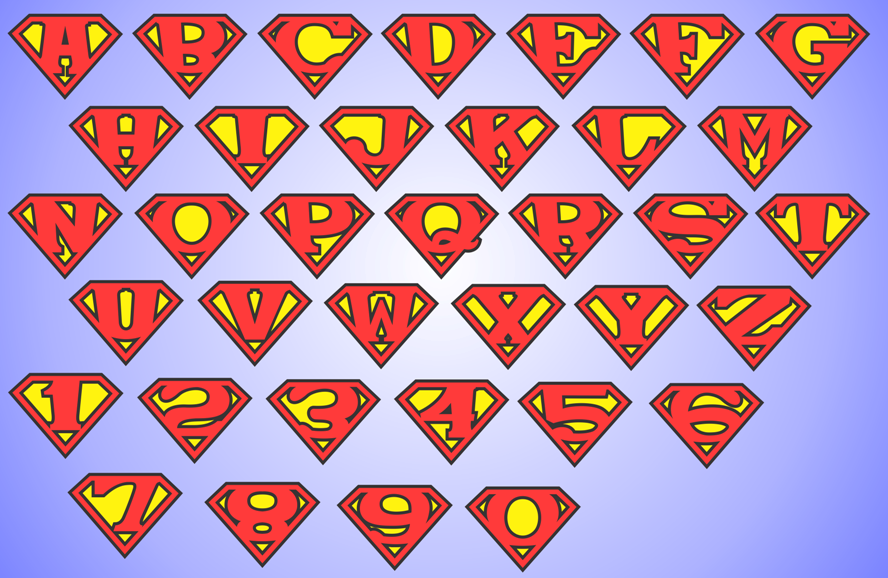 superman font