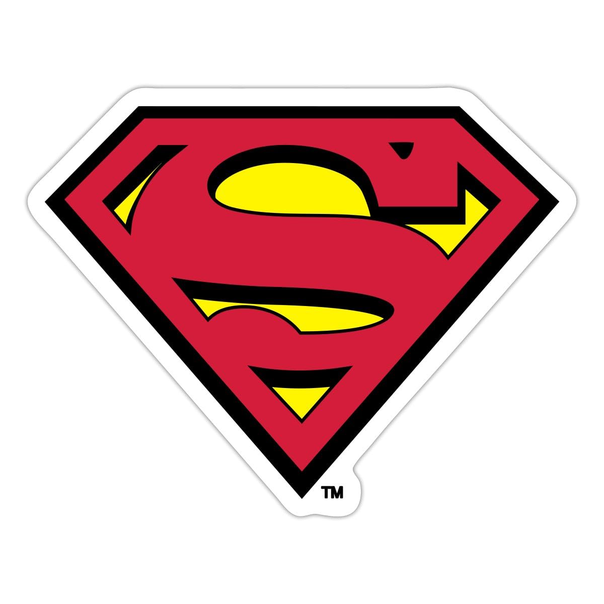 Spreadshirt DC Comics Superman Logo Original Sticker, Max. 10 x 10 ...